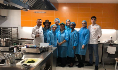 Майстер клас від професійного шеф-кухару Олексія Повторейко для вчителів ліцею