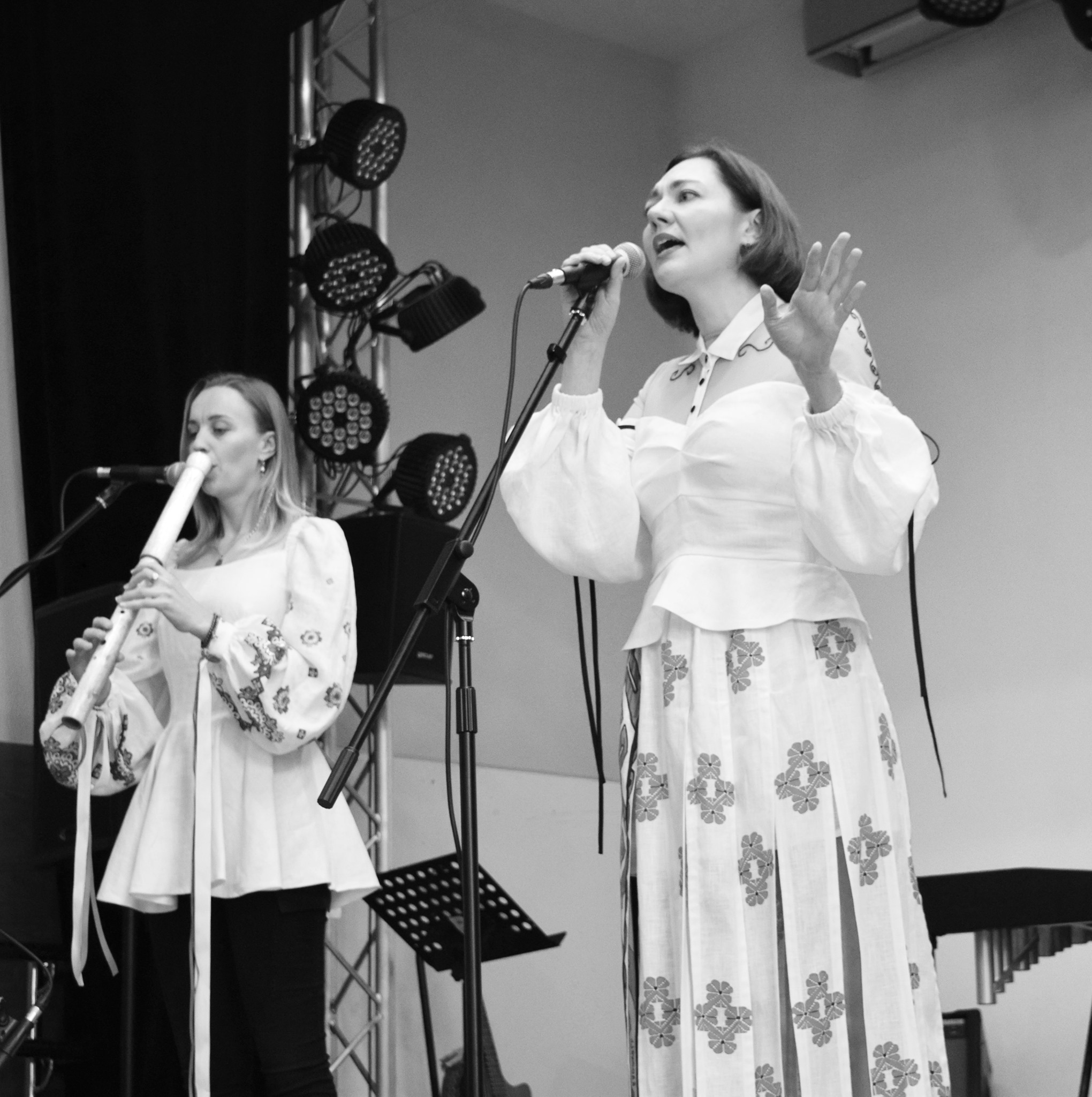 Authentic singing studio